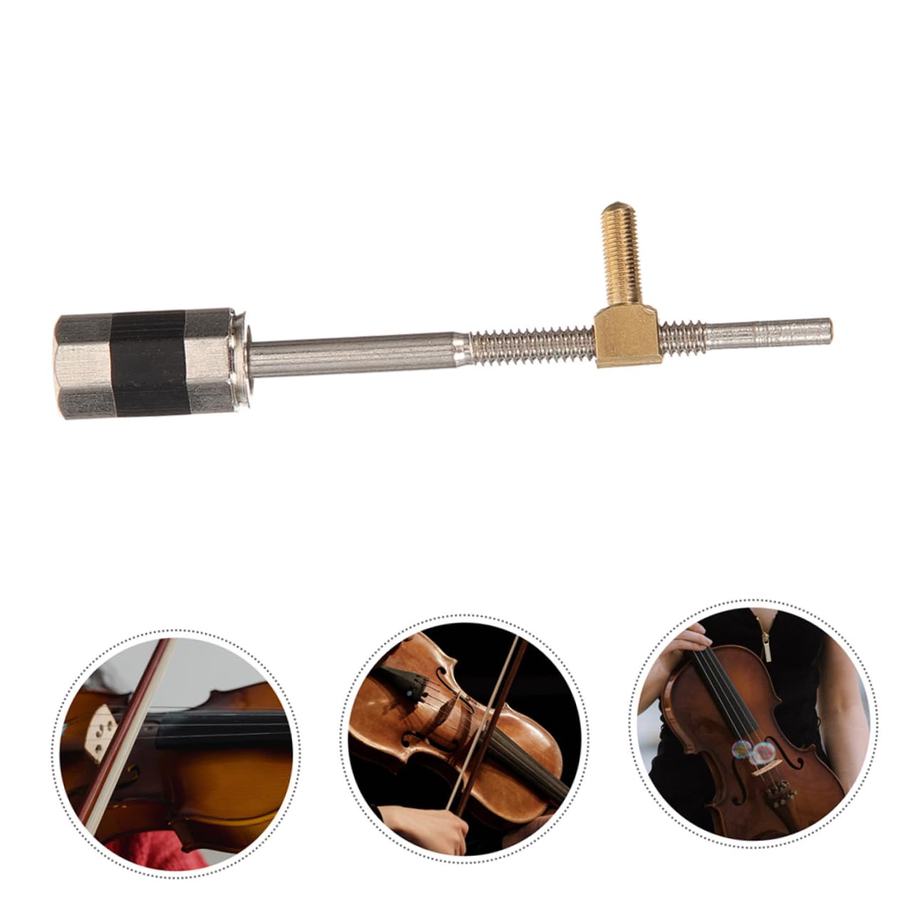 Amazon | CATIEBYE バイオリン弓のフロッグネジ 4/4 3/4サイズ対応